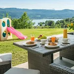 Grosse Mit Seeblick Nahe Woerthersee Ideal Fuer Familien & Gruppen Apartamento Keutschach am See