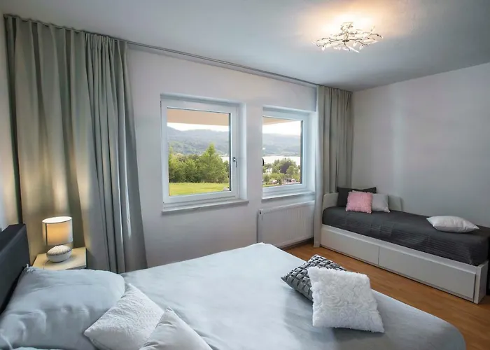 Grosse Mit Seeblick Nahe Woerthersee Ideal Fuer Familien & Gruppen Apartament Keutschach am See